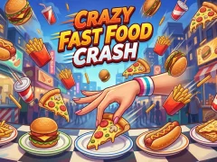 Cluiche Crazy Fast Food Crash ar líne