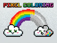 Cluiche Pixel Coloring ar líne