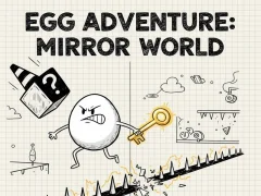 Cluiche Egg Adventure: Mirror World ar líne