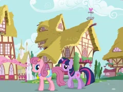 Cluiche My Little Pony Friendship magic Adventures in Ponyville ar líne