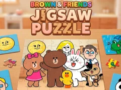 Cluiche Brown And Friends Jigsaw Puzzle ar líne