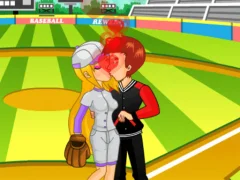 Cluiche Baseball Kissing ar líne