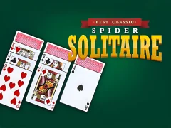 Cluiche Best Classic Spider Solitaire ar líne