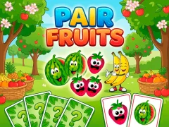 Cluiche Pair Fruits ar líne