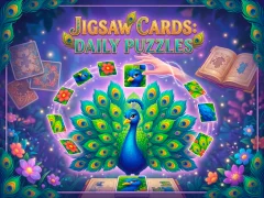 Cluiche Jigsaw Cards: Daily Puzzles ar líne