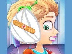 Cluiche Children's doctor: Treating ears ar líne