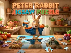 Cluiche Peter Rabbit Jigsaw Puzzle ar líne