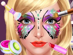 Cluiche Face Paint Salon ar líne