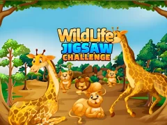 Cluiche Wildlife Jigsaw Challenge ar líne
