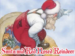 Cluiche Santa and Red Nosed Reindeer ar líne