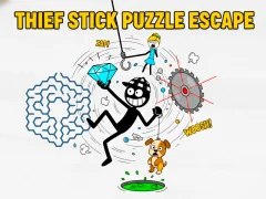 Cluiche Thief Stick Puzzle Escape ar líne