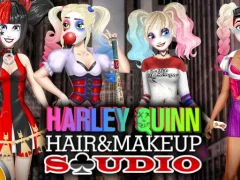Cluiche Harley Quinn Hair and Makeup Studio ar líne