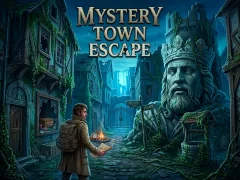 Cluiche Mystery Town Escape ar líne