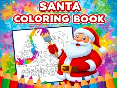 Cluiche Santa Coloring Book ar líne