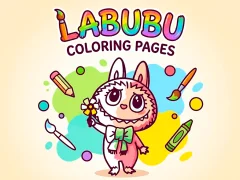 Cluiche Labubu Coloring Pages ar líne