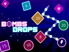 Cluiche Bombs Drops ar líne