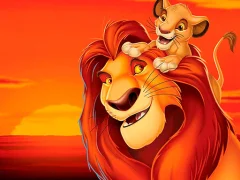 Cluiche Lion King Match3 ar líne