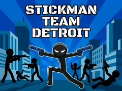 Cluiche Stickman Team Detroit ar líne