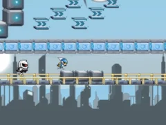 Cluiche Gravity Guy HTML5 ar líne