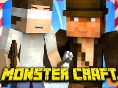 Cluiche Monster Craft ar líne