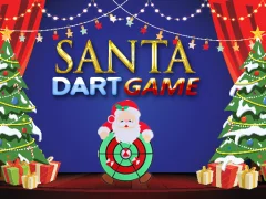 Cluiche Santa Dart Game ar líne