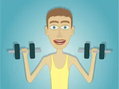 Cluiche Muscle Clicker ar líne