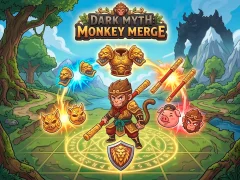 Cluiche Dark Myth: Monkey Merge ar líne