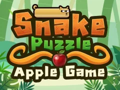 Cluiche Snake Puzzle Apple Game ar líne