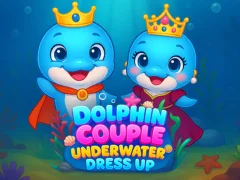 Cluiche Dolphin Couple Underwater Dress Up ar líne