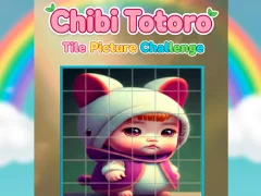 Cluiche Chibi Totoro Tile Picture Challenge ar líne