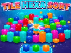 Cluiche Tile Hexa Sort ar líne