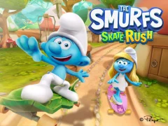 Cluiche The Smurfs Skate Rush ar líne