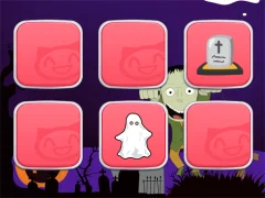 Cluiche Memory Halloween ar líne