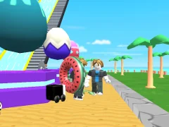 Cluiche Obby: Climb and Slide ar líne