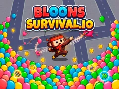 Cluiche Bloons Survival.io ar líne