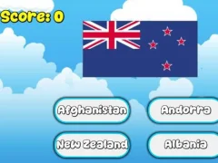 Cluiche 195 Country Flag Quiz ar líne