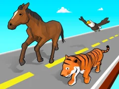 Cluiche Animal Transform Race ar líne