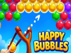 Cluiche Happy Bubbles ar líne