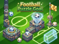 Cluiche Football Puzzle Goal ar líne