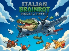 Cluiche Italian Brainrot: Puzzle & Battle ar líne