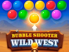 Cluiche Bubble Shooter Wild West ar líne