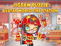Cluiche Jigsaw Puzzle: Avatar World Fire Station ar líne
