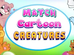 Cluiche Match Cartoon Creatures ar líne