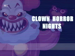 Cluiche Clown Horror Nights ar líne
