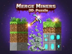 Cluiche Merge Miners 3D Puzzle ar líne