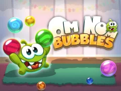 Cluiche Om Nom Bubbles ar líne