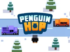 Cluiche Penguin Hop ar líne