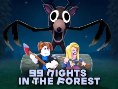 Cluiche 99 Nights in the Forest - Roblox ar líne