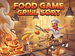 Cluiche Food Game Grill Sort ar líne