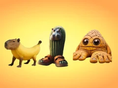 Cluiche Italian animals with voice acting ar líne